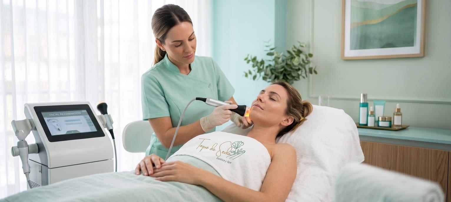 Bienvenida a Toque de Seda, centro de estética facial y corporal con tecnología avanzada en Palma de Mallorca